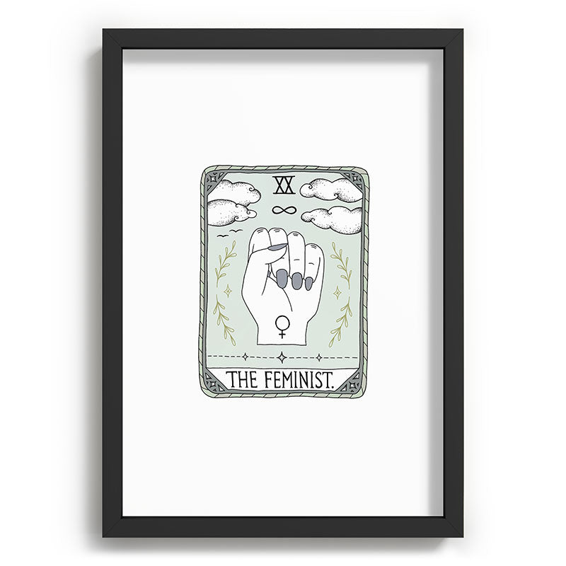 The Feminist Framed Art Print