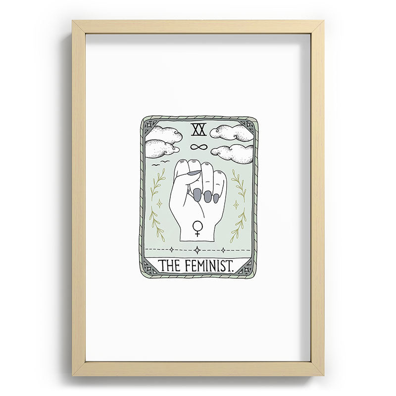 The Feminist Framed Art Print