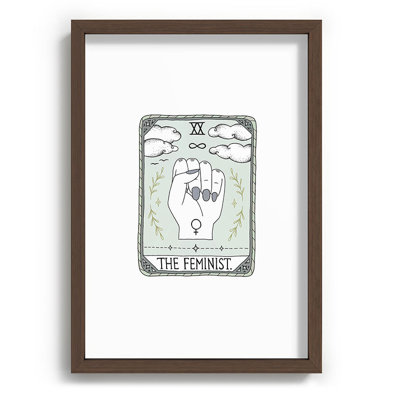 The Feminist Framed Art Print