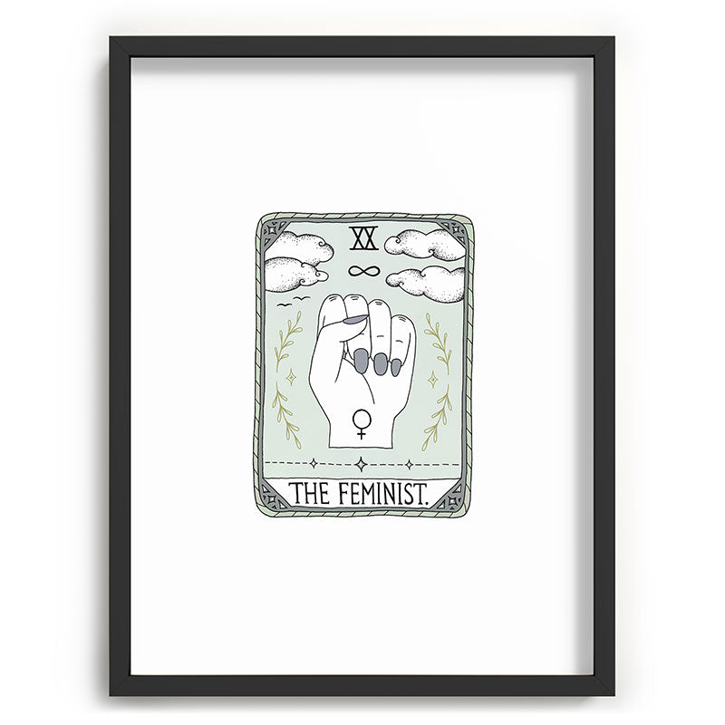 The Feminist Framed Art Print