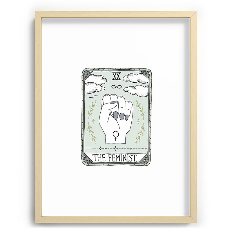 The Feminist Framed Art Print