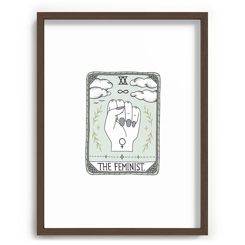 The Feminist Framed Art Print