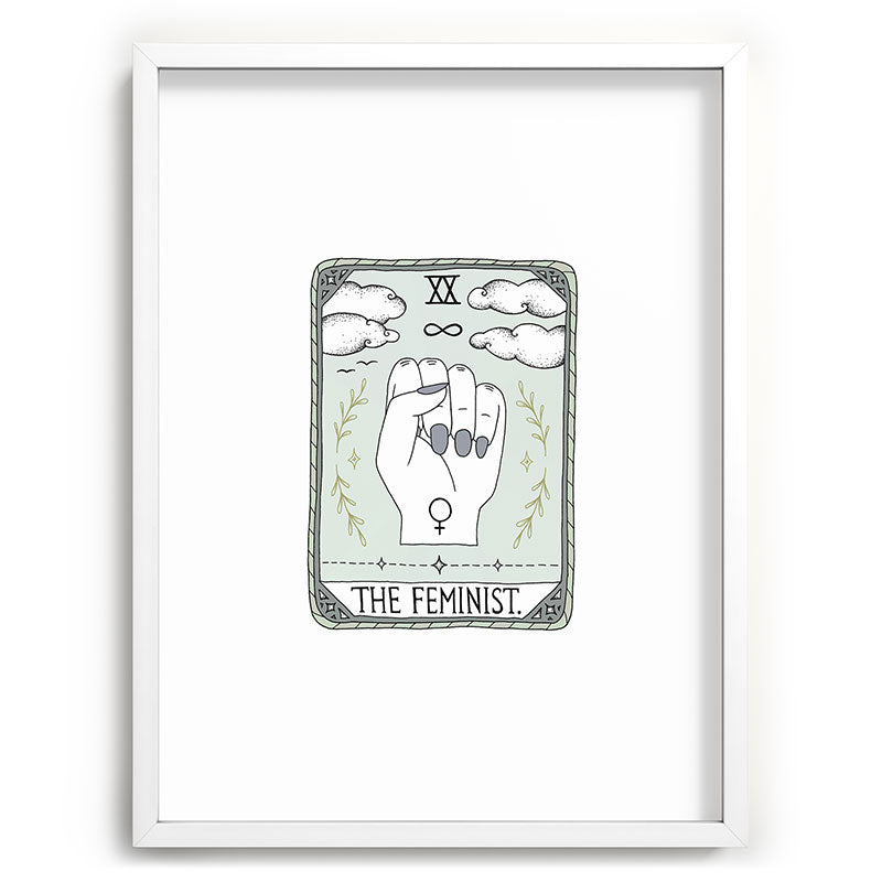 The Feminist Framed Art Print