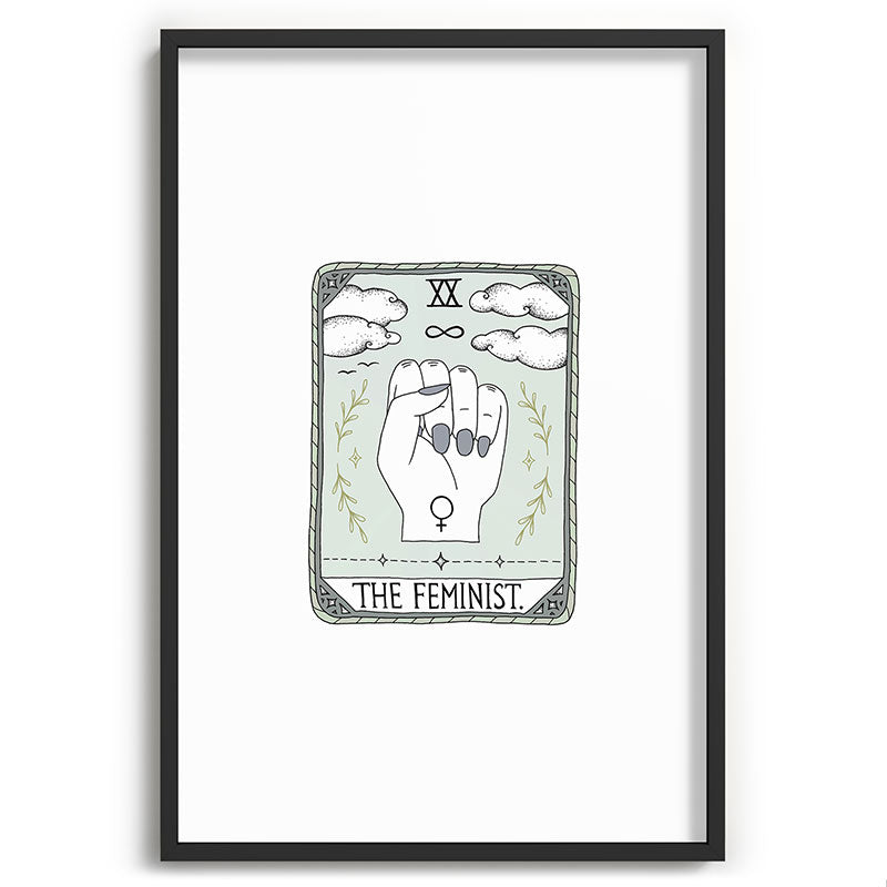 The Feminist Framed Art Print