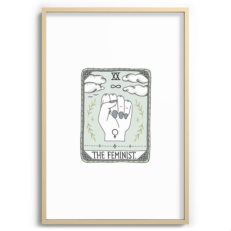 The Feminist Framed Art Print