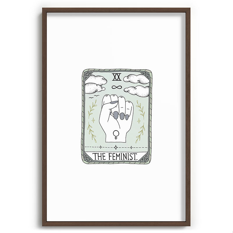 The Feminist Framed Art Print