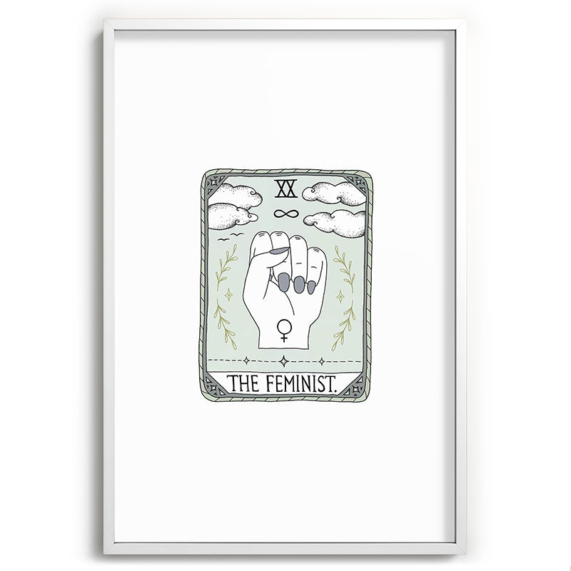 The Feminist Framed Art Print