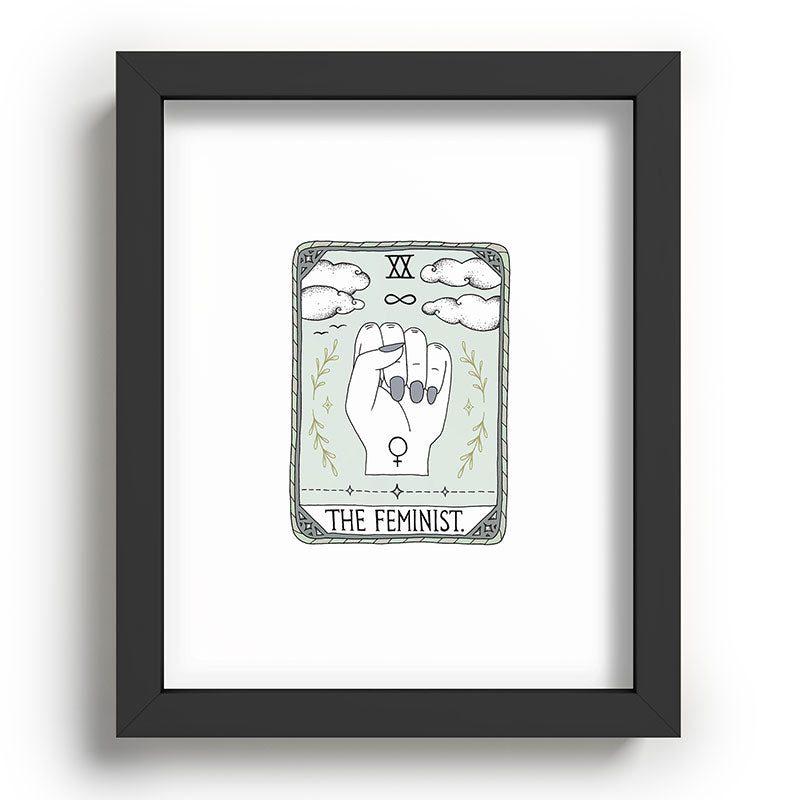 The Feminist Framed Art Print