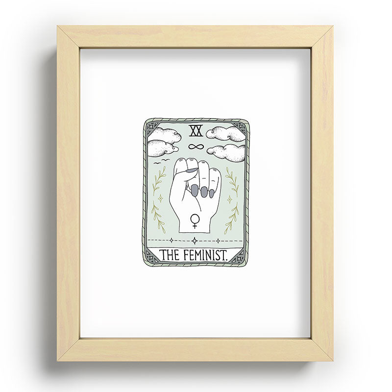 The Feminist Framed Art Print