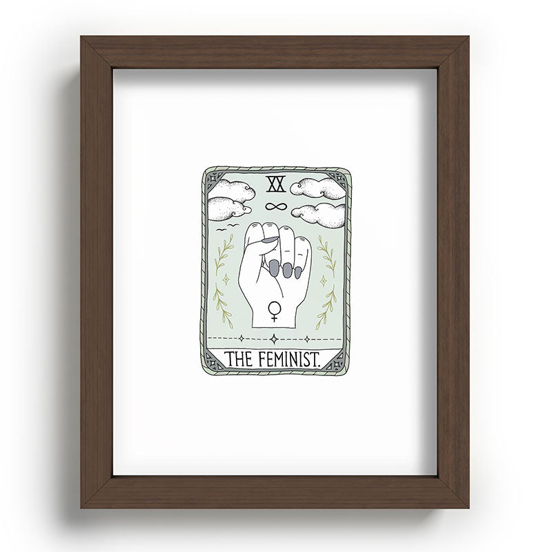 The Feminist Framed Art Print
