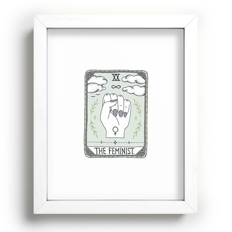 The Feminist Framed Art Print