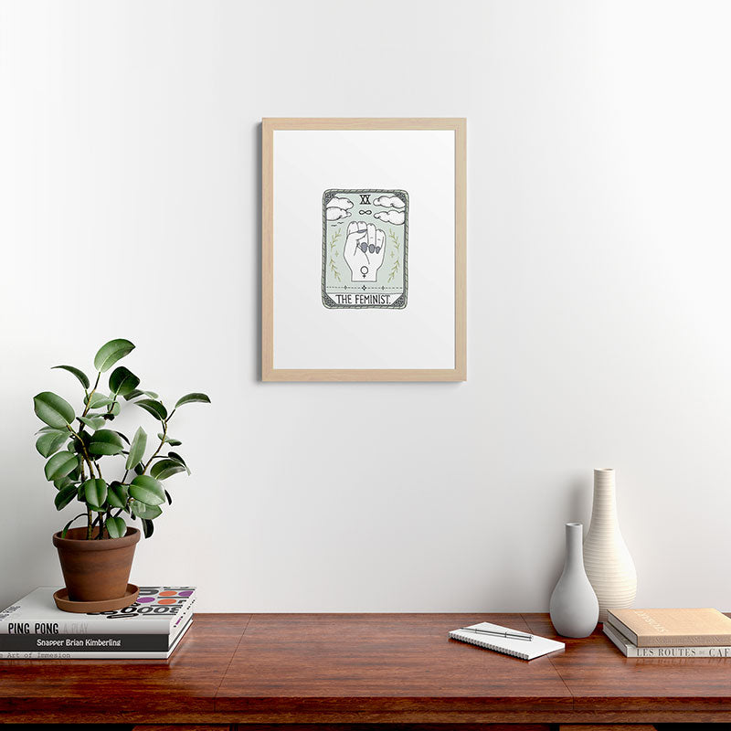 The Feminist Framed Art Print
