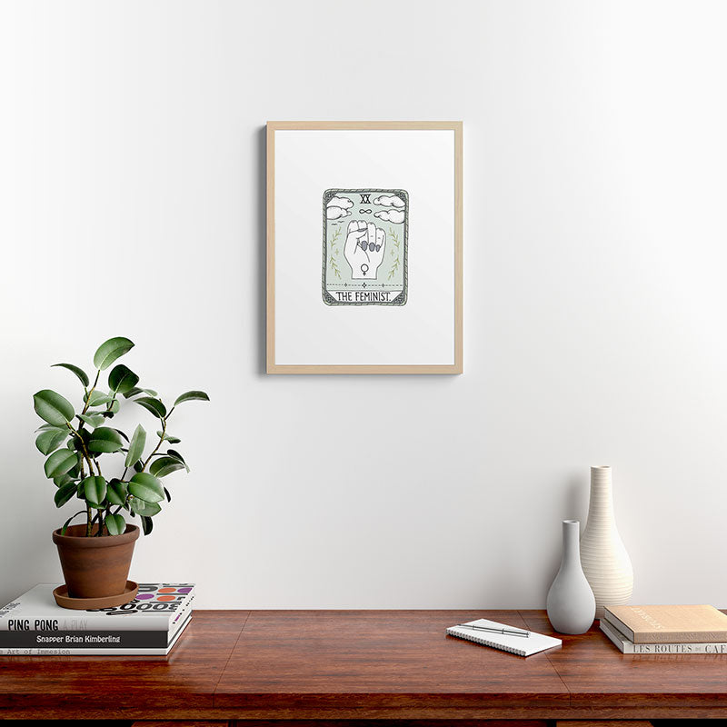 The Feminist Framed Art Print