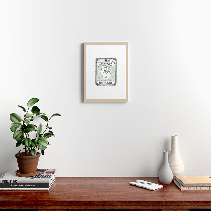 The Feminist Framed Art Print