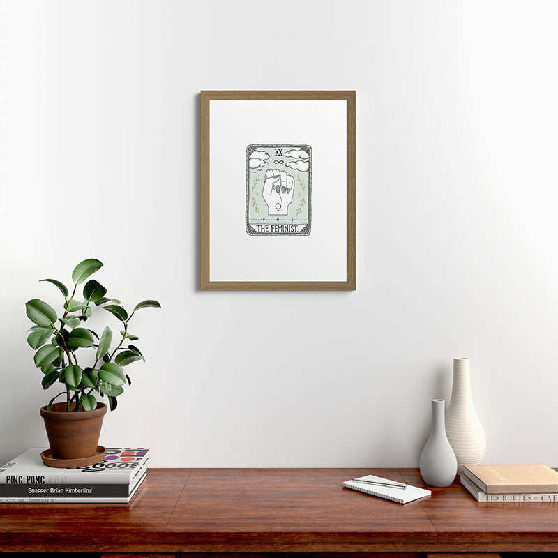 The Feminist Framed Art Print