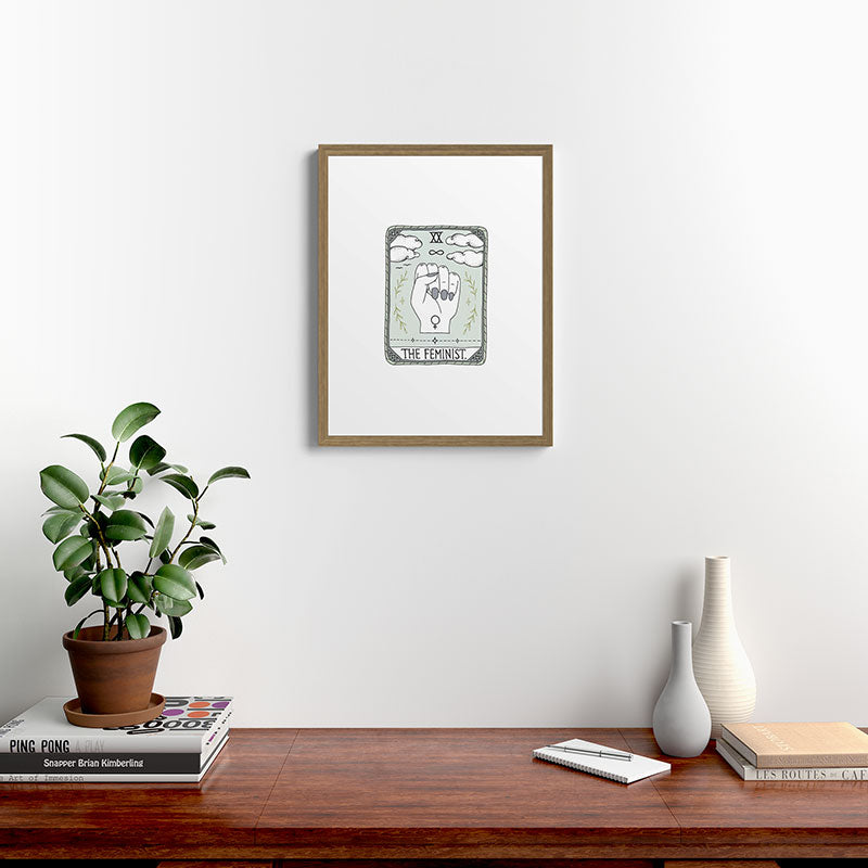 The Feminist Framed Art Print