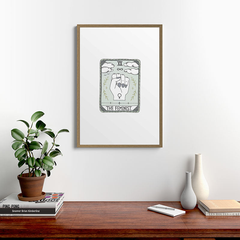 The Feminist Framed Art Print