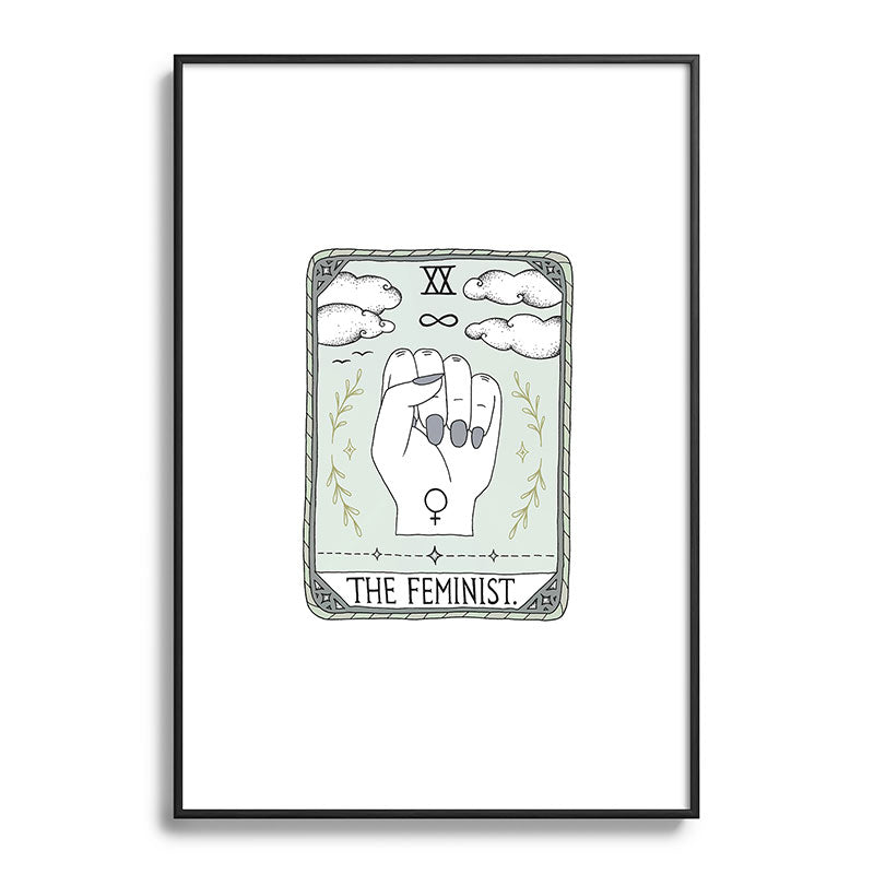 The Feminist Framed Art Print