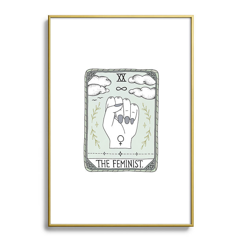 The Feminist Framed Art Print