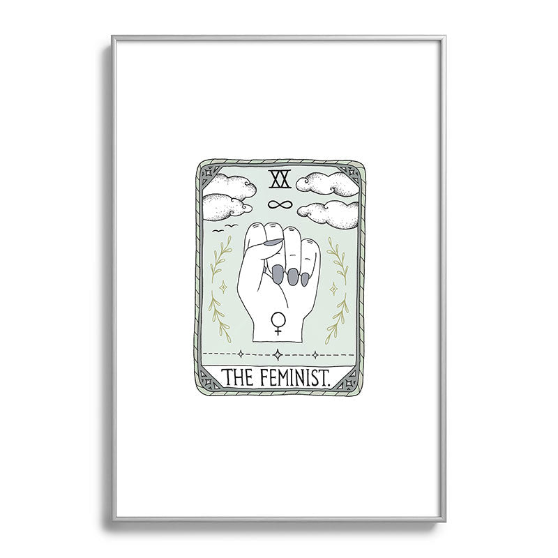 The Feminist Framed Art Print