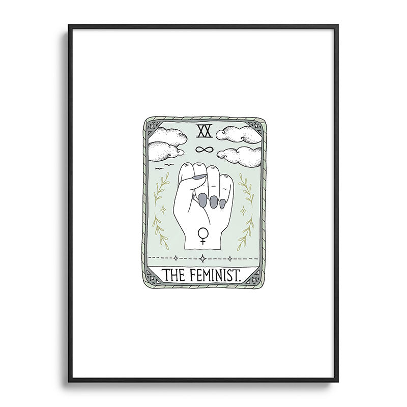 The Feminist Framed Art Print