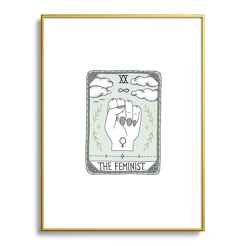 The Feminist Framed Art Print
