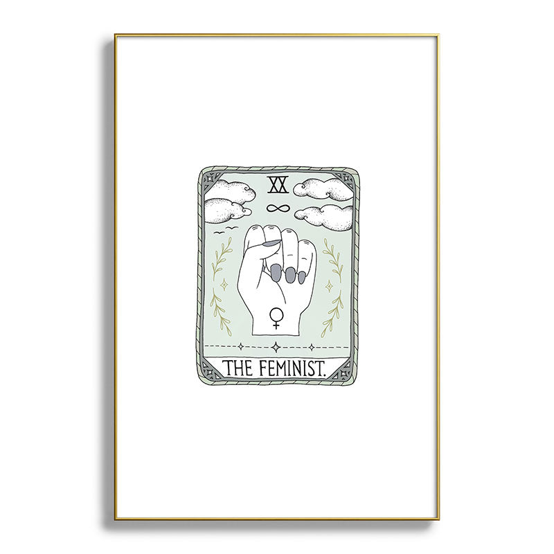 The Feminist Framed Art Print