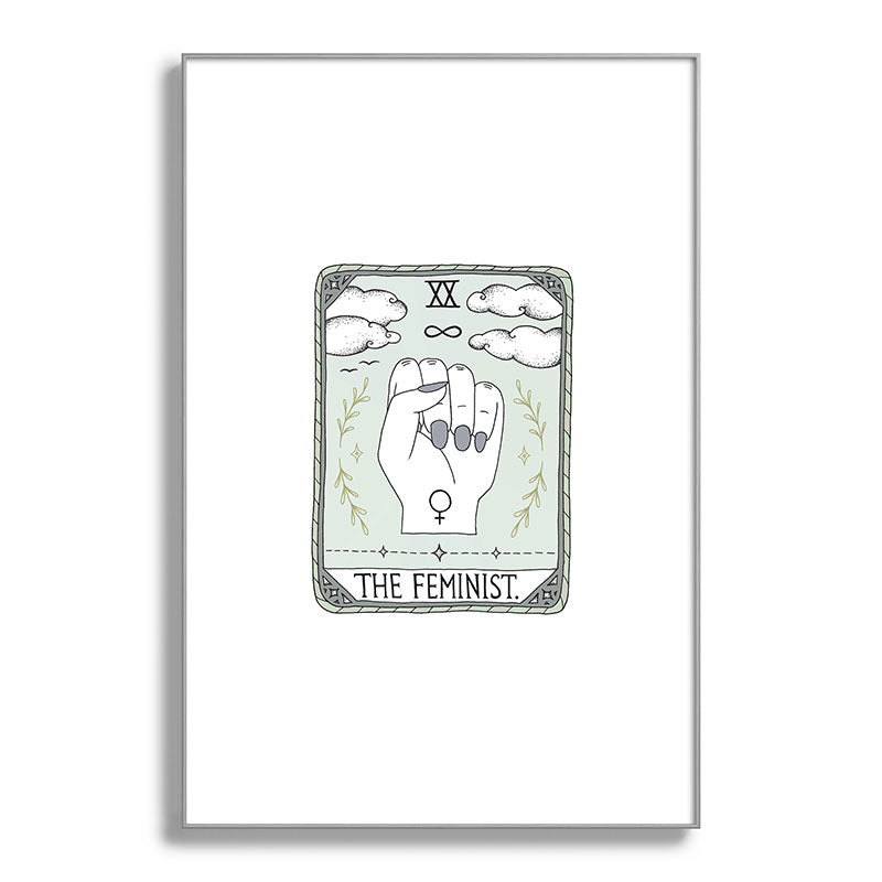 The Feminist Framed Art Print