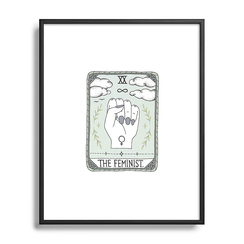 The Feminist Framed Art Print