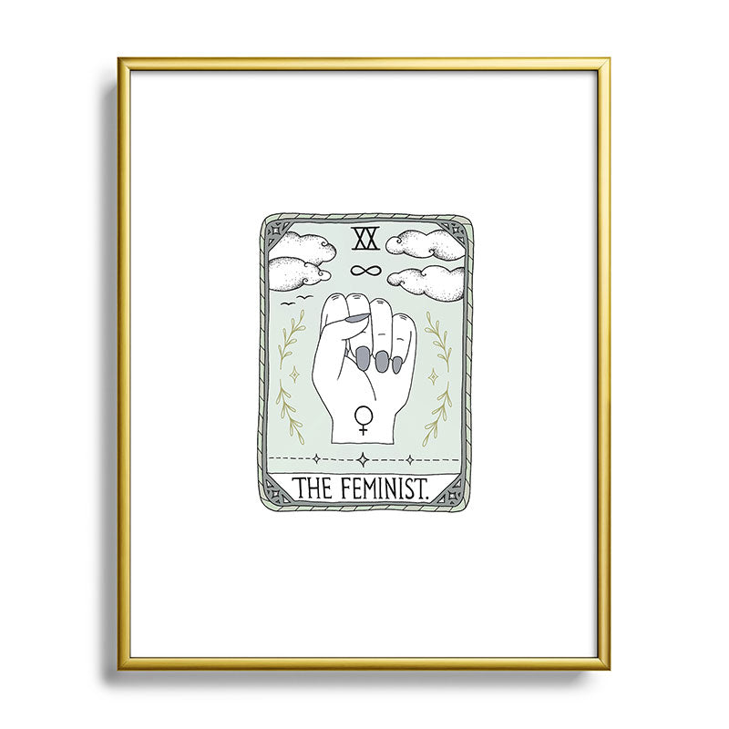 The Feminist Framed Art Print