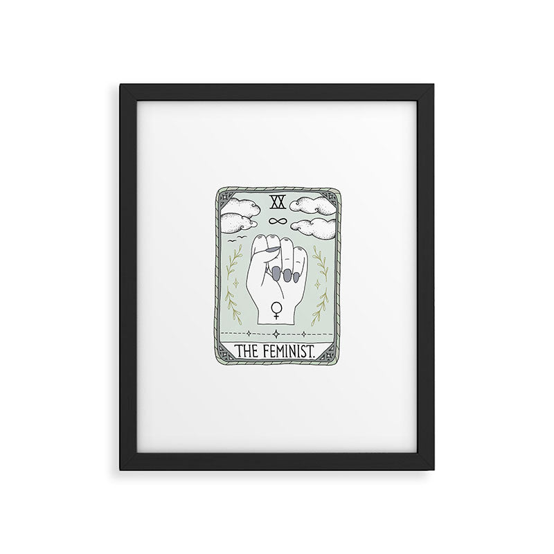 The Feminist Framed Art Print