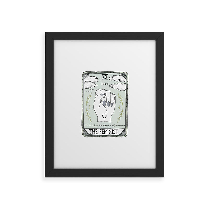 The Feminist Framed Art Print