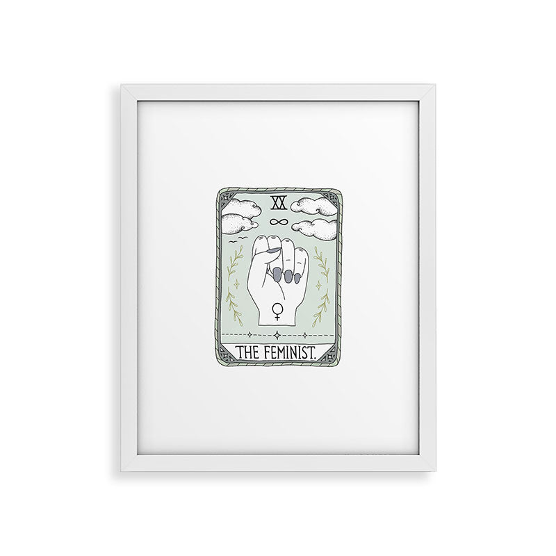 The Feminist Framed Art Print