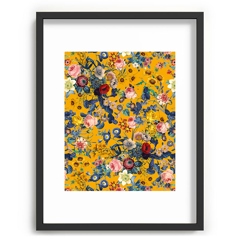 Summer Botanical Garden IX Framed Art Print