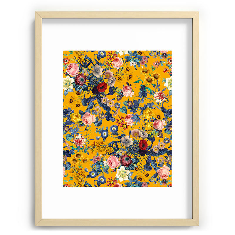Summer Botanical Garden IX Framed Art Print