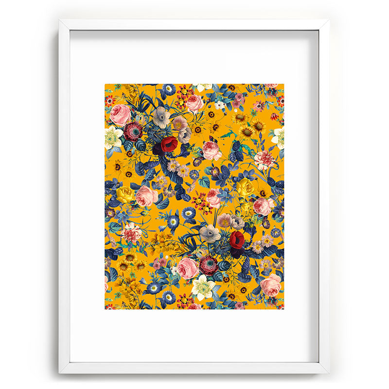 Summer Botanical Garden IX Framed Art Print