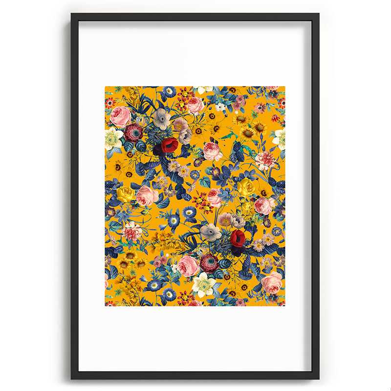 Summer Botanical Garden IX Framed Art Print