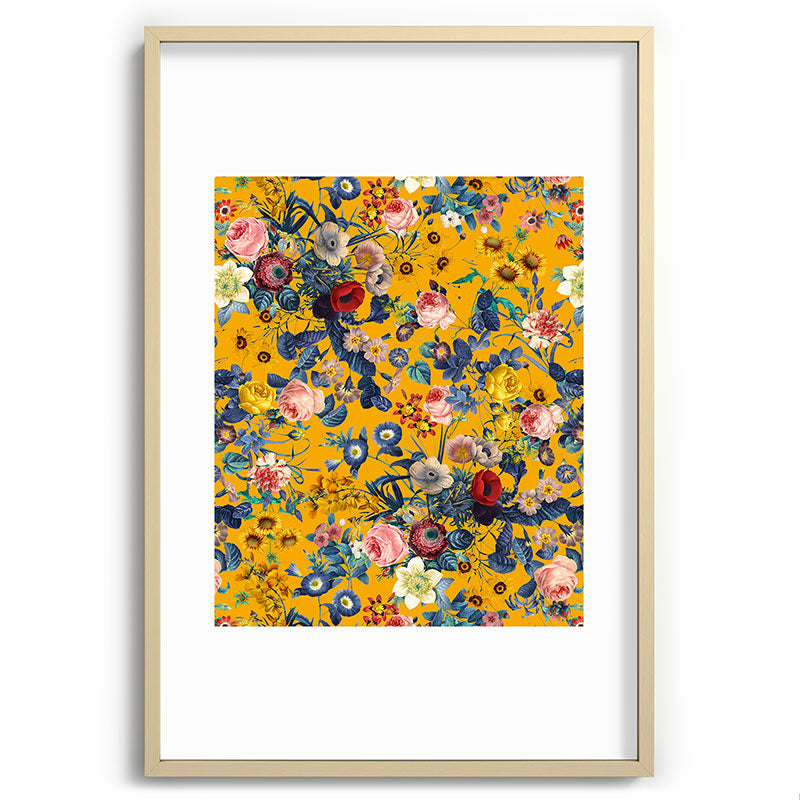 Summer Botanical Garden IX Framed Art Print