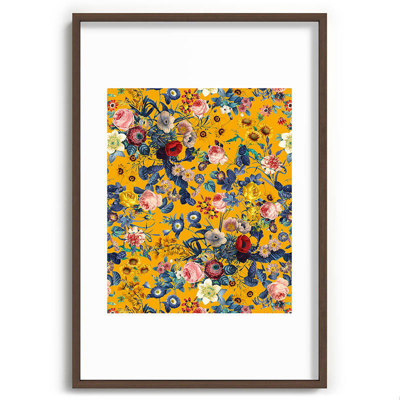 Summer Botanical Garden IX Framed Art Print