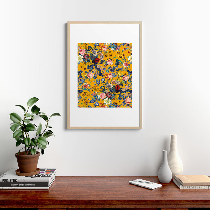 Summer Botanical Garden IX Framed Art Print