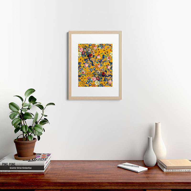 Summer Botanical Garden IX Framed Art Print