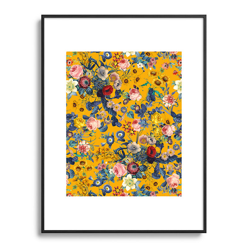 Summer Botanical Garden IX Framed Art Print