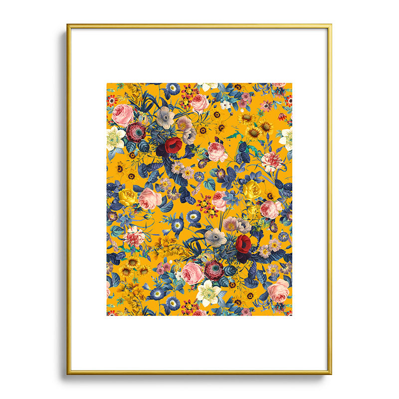 Summer Botanical Garden IX Framed Art Print