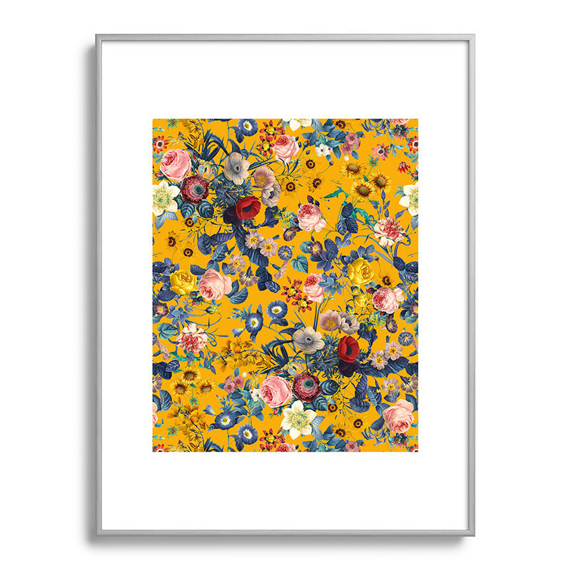 Summer Botanical Garden IX Framed Art Print