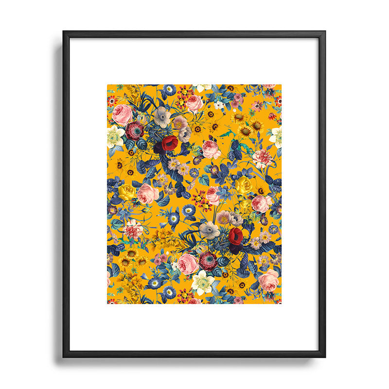 Summer Botanical Garden IX Framed Art Print