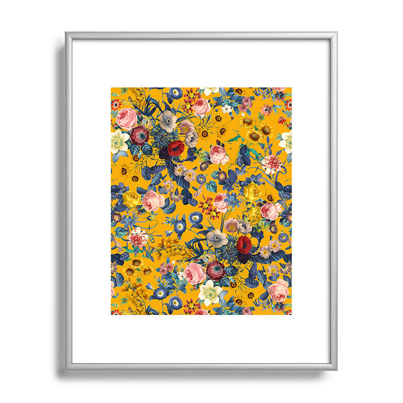 Summer Botanical Garden IX Framed Art Print