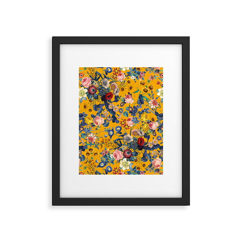 Summer Botanical Garden IX Framed Art Print