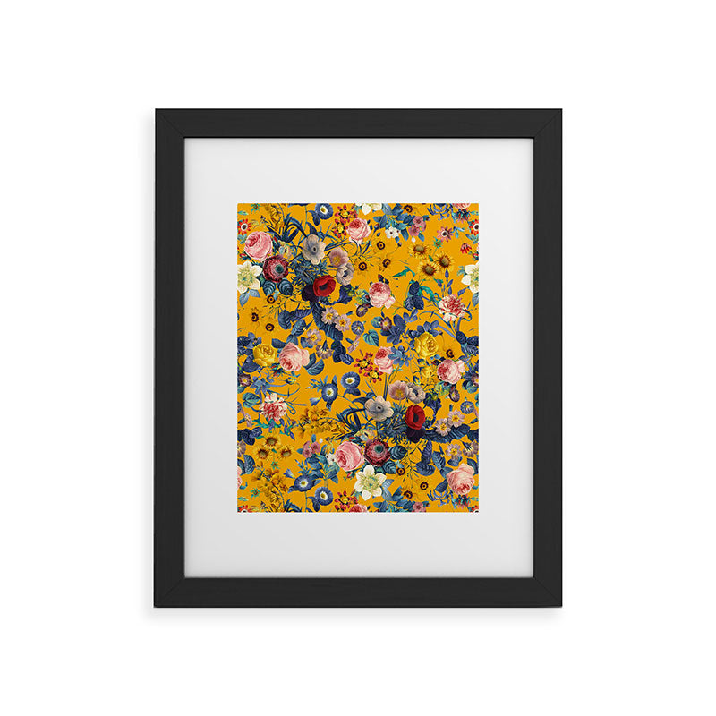 Summer Botanical Garden IX Framed Art Print