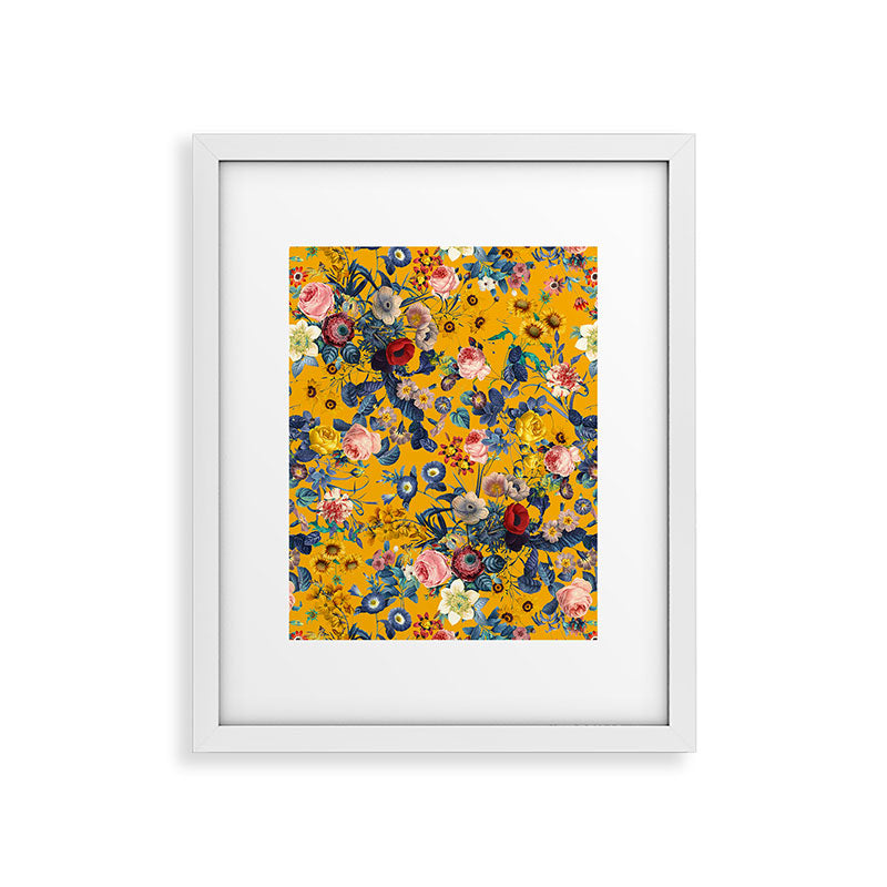 Summer Botanical Garden IX Framed Art Print