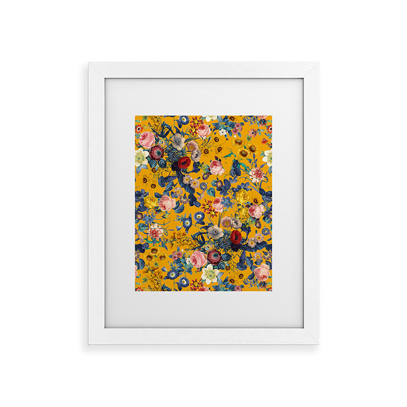 Summer Botanical Garden IX Framed Art Print